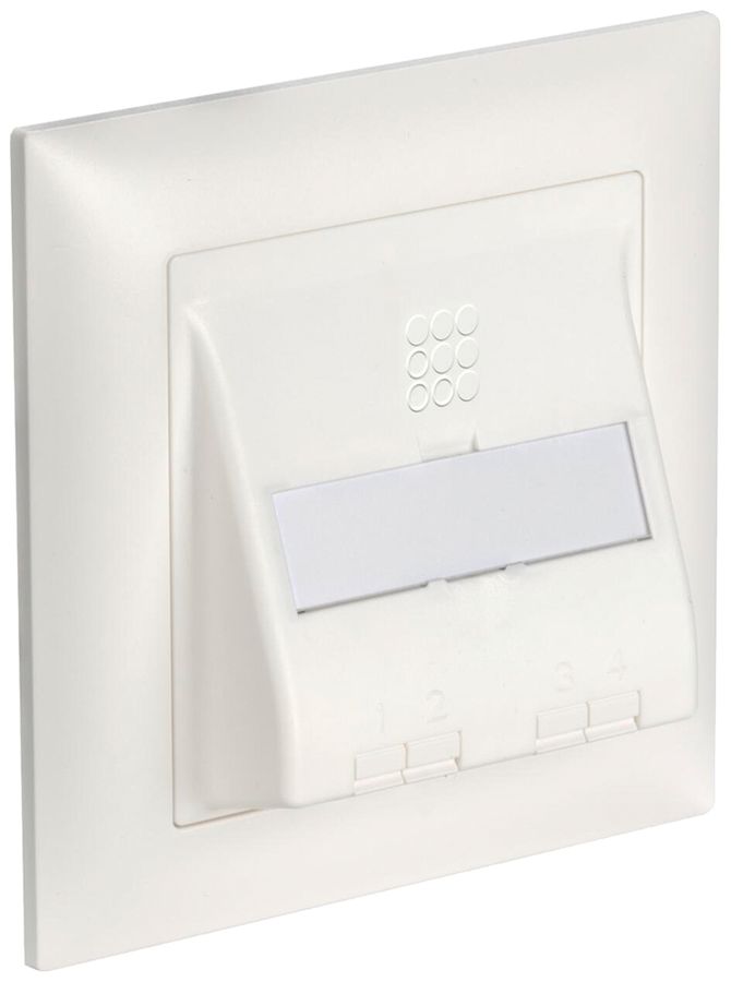 Kit frontale FTTH ENC AGRO OTO non equipaggiato 86×86×20mm bianco