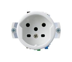 Einsatz zu UP-Steckdose basico T15 weiss