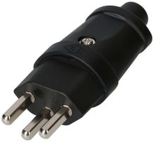 Stecker Typ 23 MAX HAURI TH strong 16A 230V PVC/PA Ø6…10mm IP20 sz