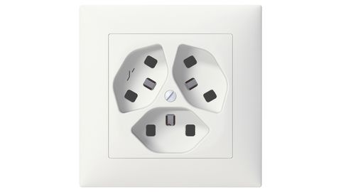 Steckdosen 3×Typ 23