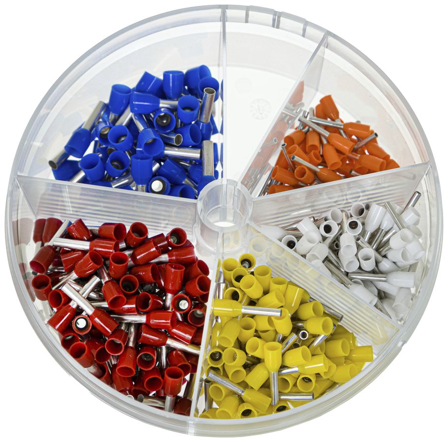 Embouts de câble assortis Ferratec isolés SD91