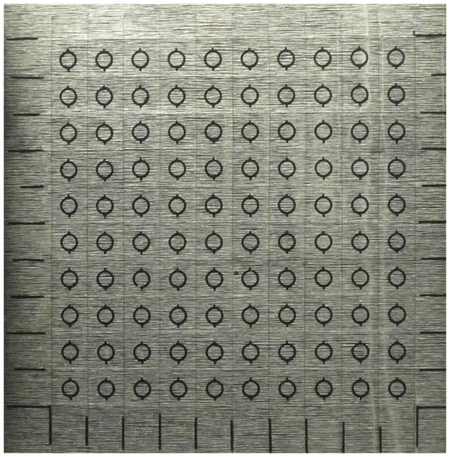 Warnschild Kunststoff 6×6mm Si/sz