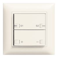 UP-Taster ZEP Universaldimmer Szene 1K/2T EDIZIOdue weiss