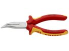 Telefonzange KNIPEX mit Schneidevorrichtung VDE gebogen 160mm
