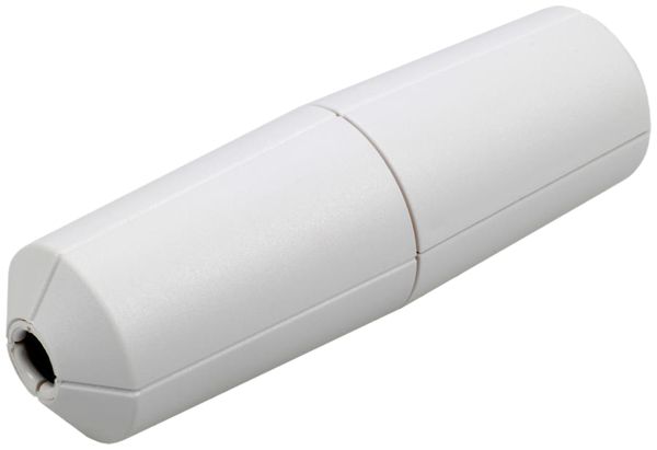 LED-Schnur-Drehdimmer ELBRO weiss 5…100W/VA Ø33 L=110mm