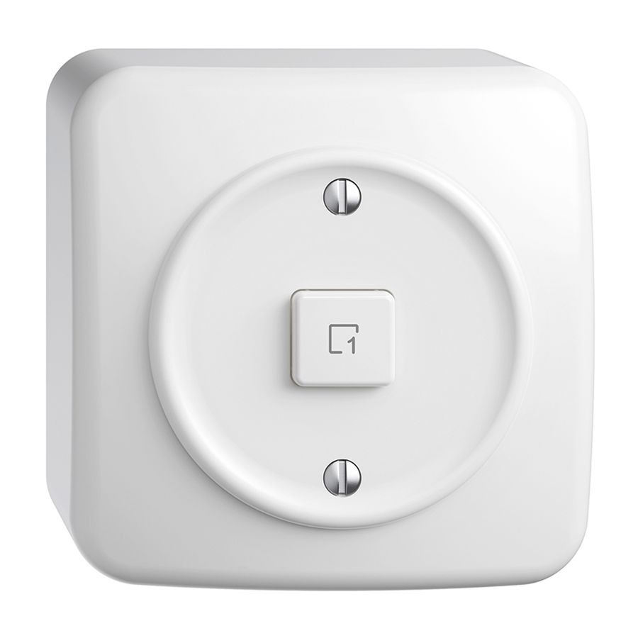 Poussoir scène AP 1 scène/1T Sdue Wiser blanc