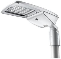 Lampione LED DOTLUX DOLPHINmicro 70W 8760lm 3000K 1…10V argento