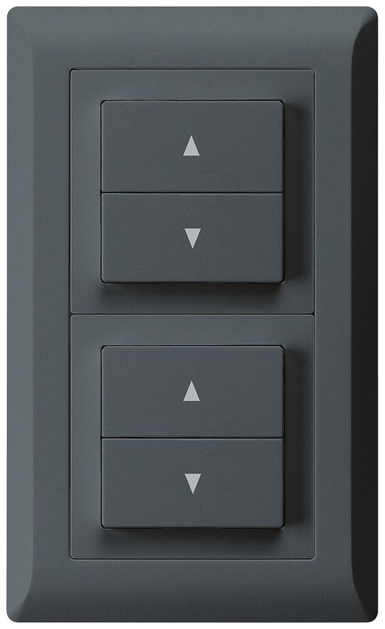 Combinaison ENC kallysto.line grd.I-I verticale 2×interr.stores anthracite