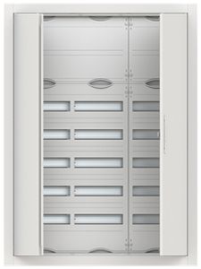 Distributore INC ABB ComfortLine 7 file 180UM c.morsetti&porta 865×1164×125mm