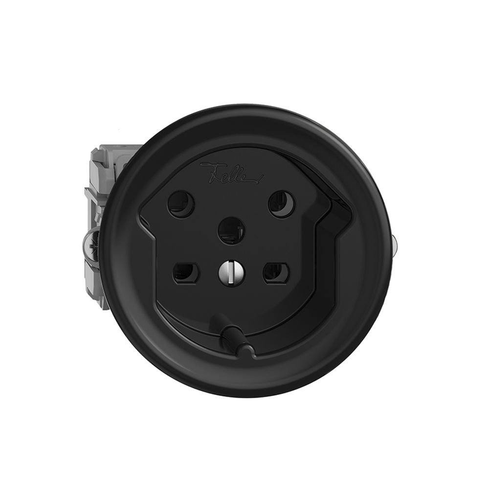 UP-Steckdose STANDARDdue T15 schwarz