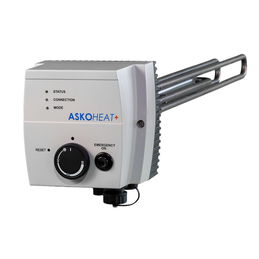 Heizstab Askoma ASKOHEAT+ AHIR-BI-plus-3.5, 7-stufig, Einschraubheizkörper