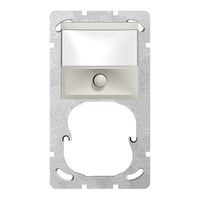 UP-Kombination EDIZIOdue Sonnerie +leer hellgrau