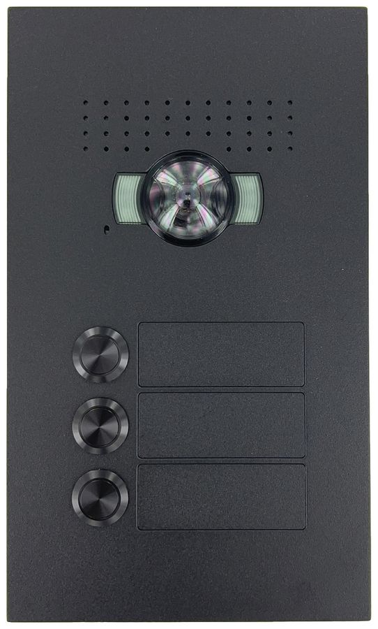 Poste vidéo externe ENC Legrand SFERA LUNA 3 poussoirs 240×142mm 2 fils no