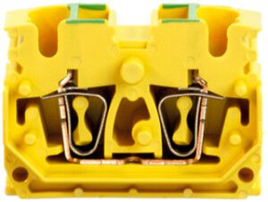 Durchgangs-Reihenklemme Weidmüller ZDUB DB Zugfeder 2.5mm² gelb
