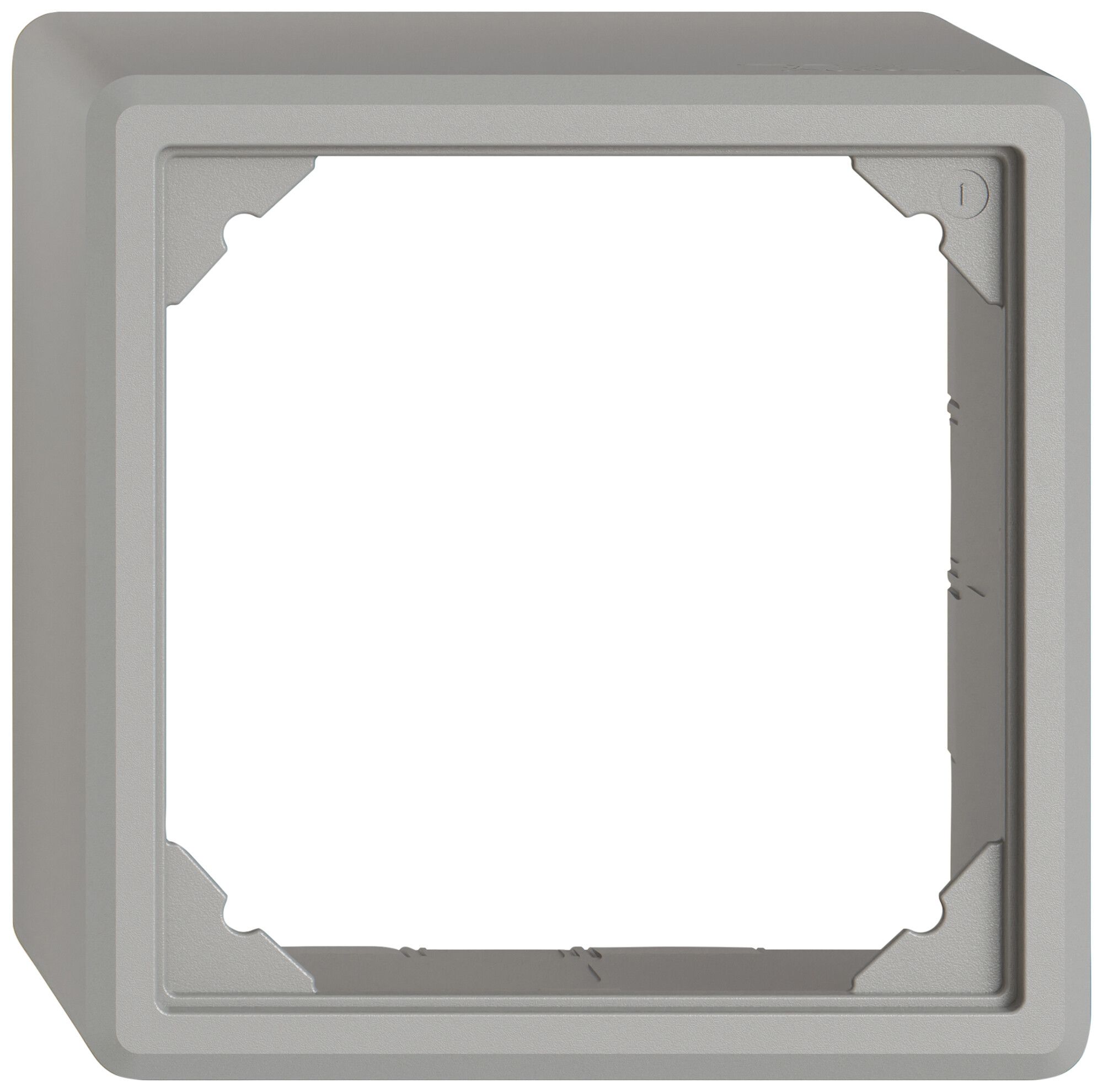 AP-Kappe EDIZIO.liv SNAPFIX® für GX-Apparate hellgrau