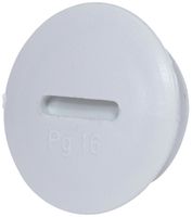 Verschlussstopfen GFK PG16 grau