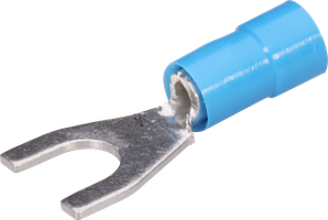 Gabelkabelschuh Mischke IG M5 1.5…2.5mm² Cu-verzinnt isoliert blau