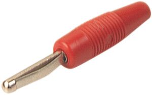 Bananenstecker VON 20 4mm System, rot