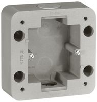 AP-Rahmen Soliroc 1×1 verchr.