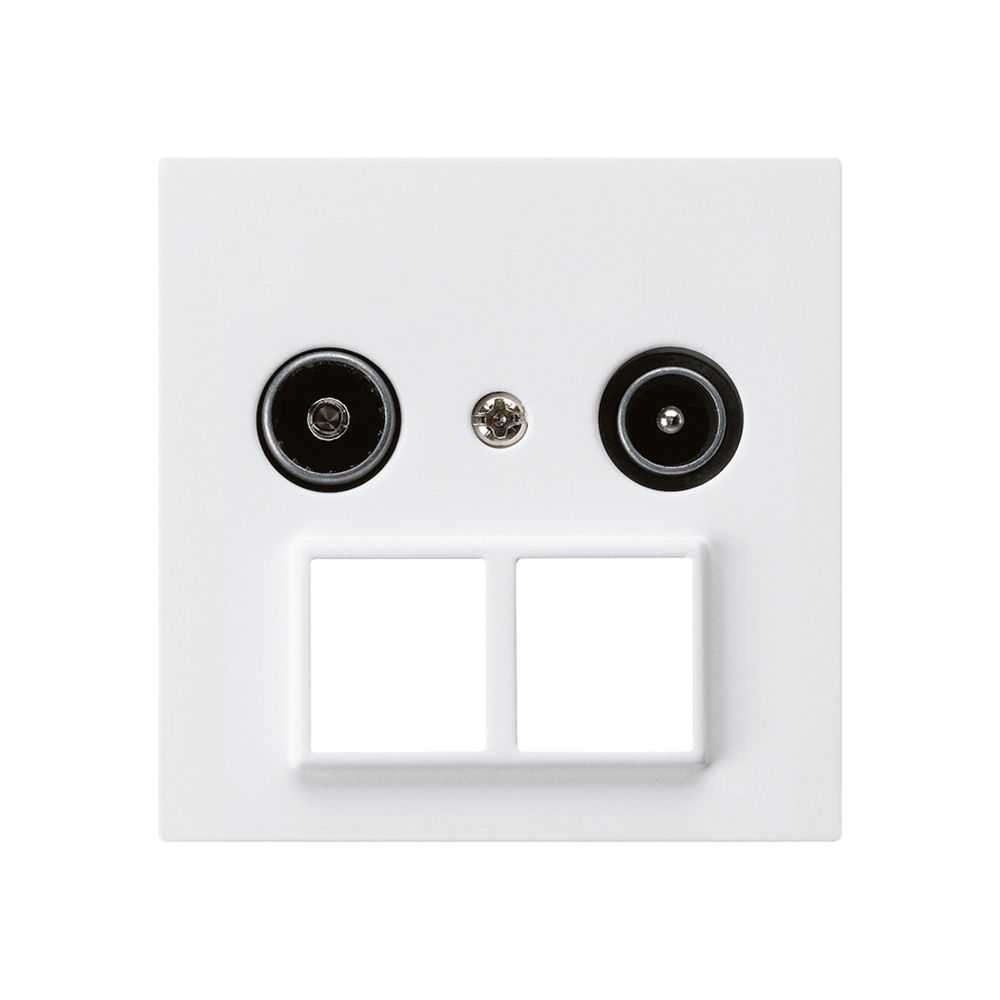 UP-Antennendose R/TV HMS kallysto A 19dB weiss