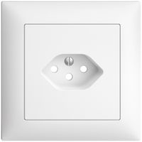 Kit frontal ENC EDIZIOdue blanc 88×88mm 1×T13A