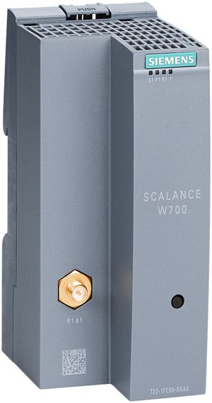 Client IWLAN Siemens SCALANCE W721-1 RJ45 2.4/5GHz 1×R-SMA 1×150Mbit/s