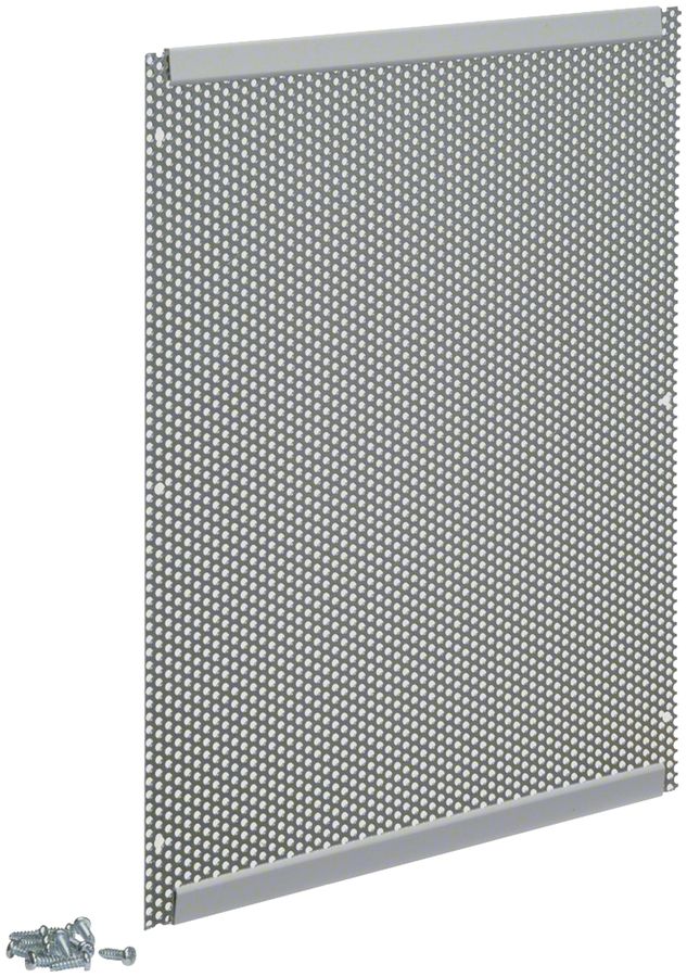 Montageplatte Hager volta 345×265mm Lochung rostfreier Stahl