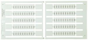 Bezeichnungsschildchen 5×5mm 10×31…40, 5 Kart. zu 100