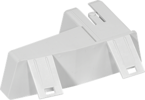 Duo-Feed-Adapter WISI OF70 für 2×LNB OA78, 6°, hellgrau