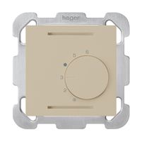 Termostato ambiente INC kallysto beige 24V con piastra di fissaggio