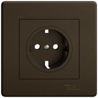 UP-Montageset EDIZIO.liv SNAPFIX® für SCHUKO-Steckdose br