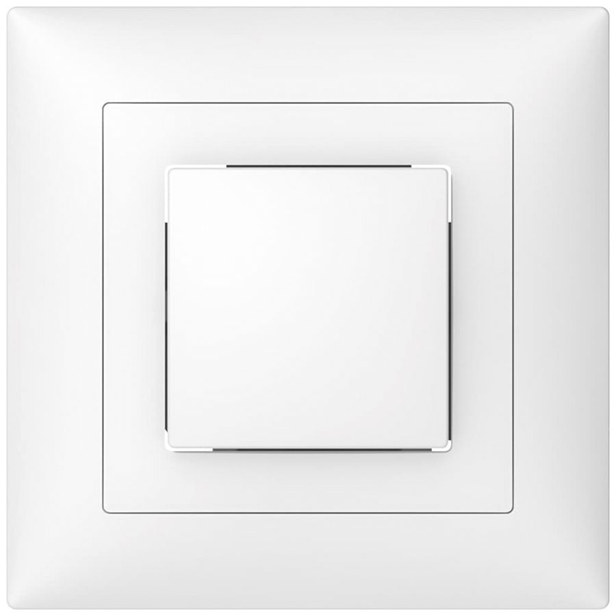 UP-Druckschalter SIDUS B 3/1L weiss