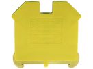 Morsetto di terra componibile Woertz Ex 1.5…4mm² vite 2×1 DIN 35mm verde/giallo