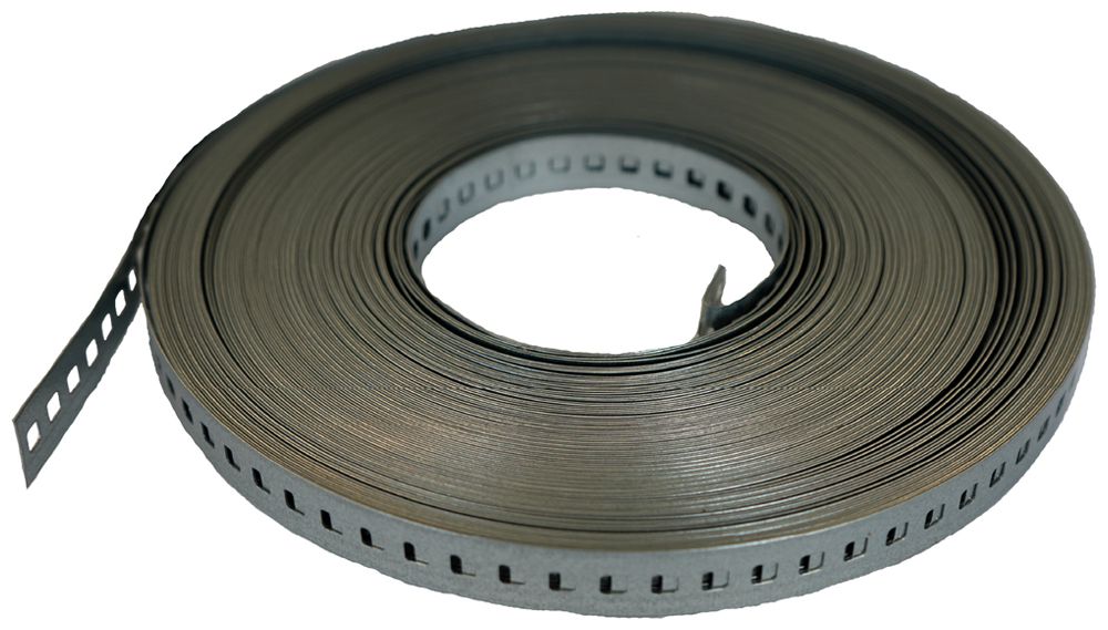 Bande perforée Kolb R18 acier zingué 18×0.6mm 45m