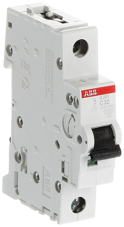 Leitungsschutzschalter ABB S201-C32 32A C 6kA