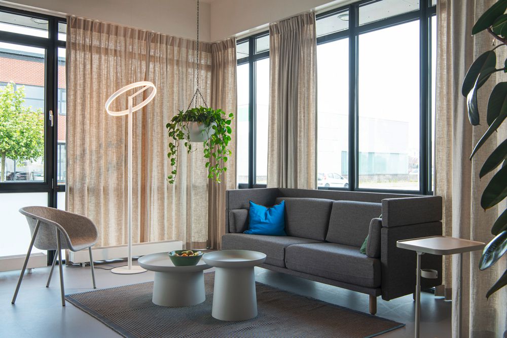 LED-Stehleuchte SLV ONE STRAIGHT 22W 1200lm 927/930 DIM weiss