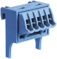 Borne de connexion Hager volta Quick Connect 5×1.5…4mm² bleu 10 pièces