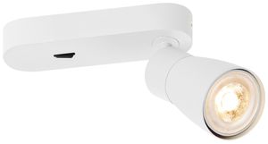 Spot SLV PURI 2.0 Dome CW GU10 1×6W VAR Ø55×150×87mm blanc