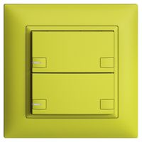 Pulsante KNX RGB INC EDUE FMI, 250mW, c.LED RGB, 2×pulsante, C.2×T., lem