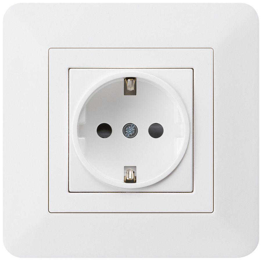 UP-Steckdose kallysto.trend Schuko weiss