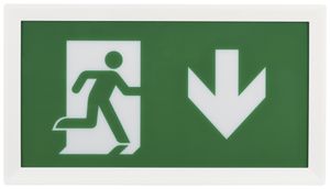 LED-Rettungszeichenleuchte Sylvania LiFeSafe Wand 3h BS Pt weiss