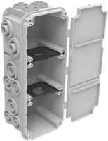UP-Einlasskasten Spotbox UP3, 3×1, grau