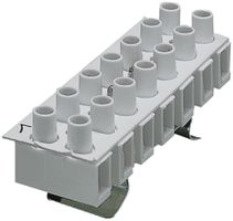 Borne de commande Hager univers Z 7L 2×6mm²