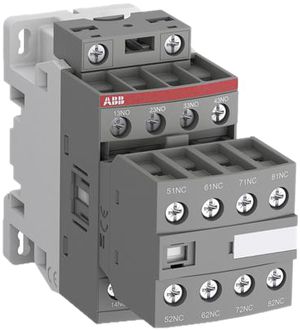 Hilfsschütz ABB NF80E, 8S 4A AC-15, 100…250VAC/DC Schraubanschluss
