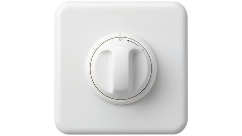 Schwenktaster mit Drehgriff