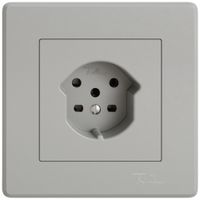 UP-Steckdose EDIZIO.liv SNAPFIX® 1×T15 hgu