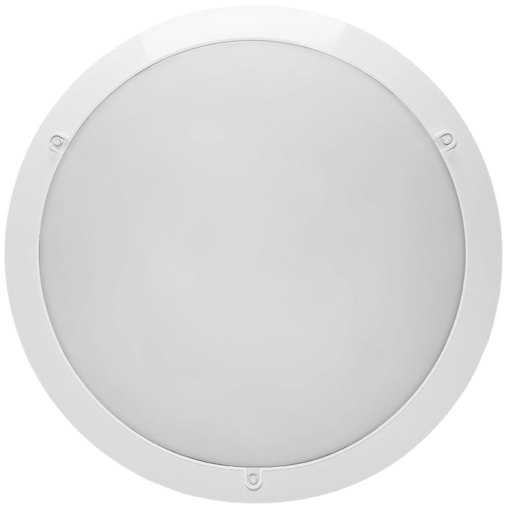 Plafonnier/applique LED INFINI 1000lm 27W ON/OFF Ø322mm antivandalisme blanc