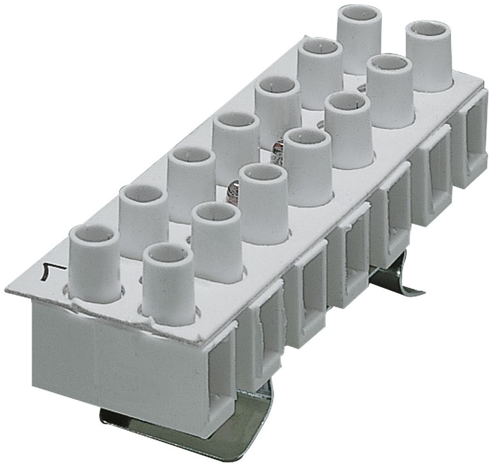 Borne de commande Hager univers Z 7L 2×6mm²