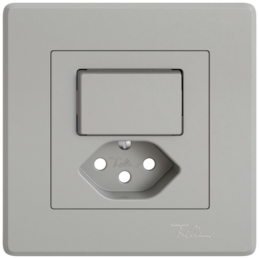 Kit de montage ENC EDIZIO.liv SNAPFIX® p.combi.T13 a.1 bouton a.lentille lat.grc