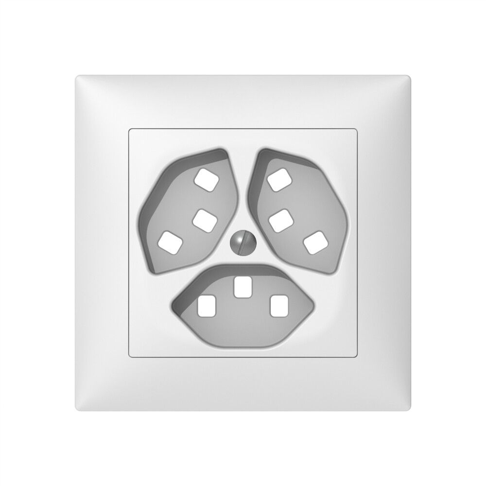 Kit frontal SIDUS B pour 3×T23 blanc